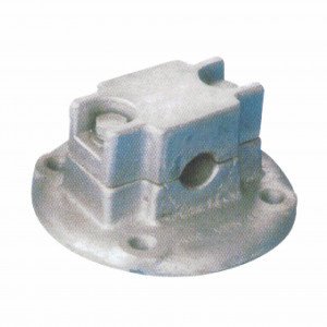 Pince de fixation pour barre omnibus souple unique type MDG