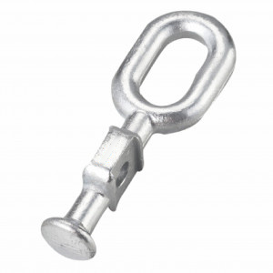Bague de suspension à tête sphérique de type Q - N (trou de bague type vertical avec trou d'angle d'arc)