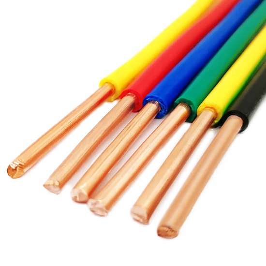 Fil électrique cuivre rigide / H05v-U/H07v/NYA