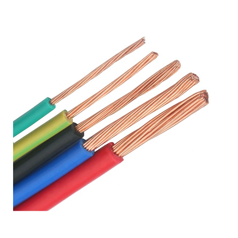 Fil électrique cuivre torsadé PVC / H05v-R/H07v-R/NYA