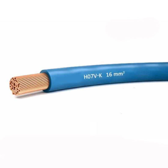 Fil électrique cuivre PVC flexible / H05v-K / H07v-K / N07v-K