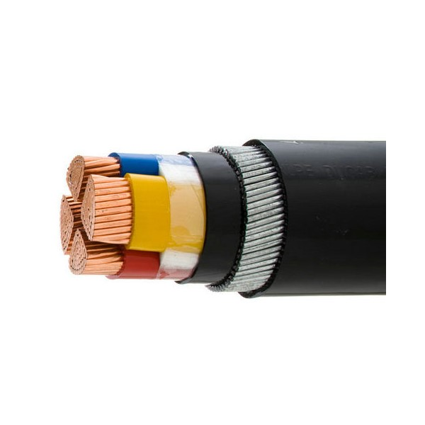 Câble cuivre tripolaire isolé XLPE armé / NA2XSEFGBY