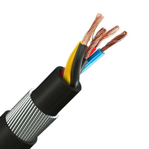 Câble cuivre multipolaire isolé XLPE blindé 0,6/1KV