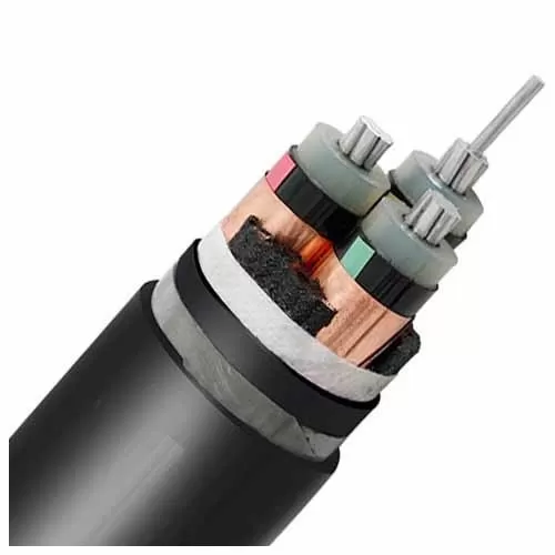 Câble alu. multipolaire isolé XLPE blindé 0,6/1KV