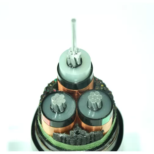 Câble alu. multipolaire isolé XLPE blindé 0,6/1KV