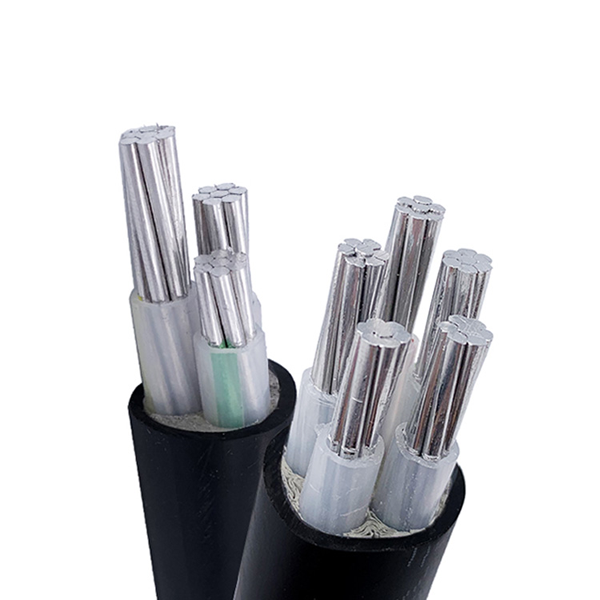 Câble alu. multipolaire isolé XLPE non blindé 0,6/1KV, 