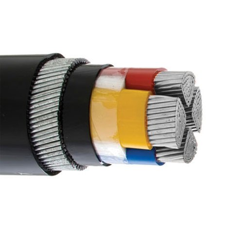 Câble multipolaire alu. blindé; isolé en PVC 0,6/1 KV