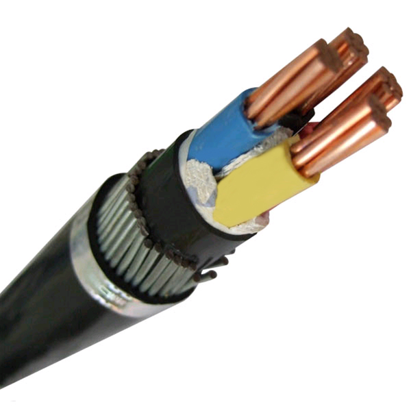 Câble multipolaire cuivre blindé, isolé en PVC 0,6/1KV