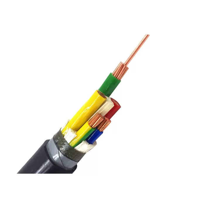 Câble cuivre Multipolaire 0,6 / 1 KV, isolé en PVC blinde