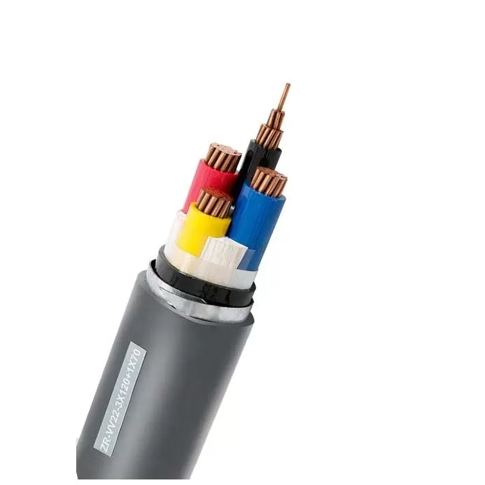 Câble cuivre Multipolaire 0,6 / 1 KV, isolé en PVC blinde