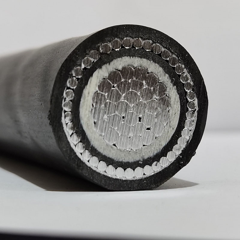 Câble aluminium unipolaire 0,6 / 1 KV, isolé en PVC blindé