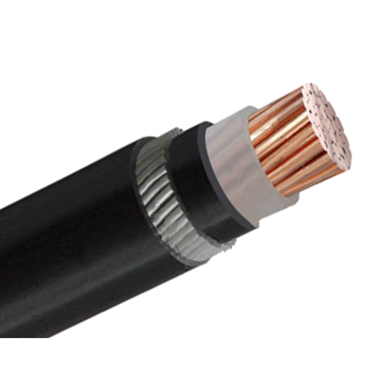 Câble cuivre unipolaire 0,6 / 1 KV, isolé en PVC blindé