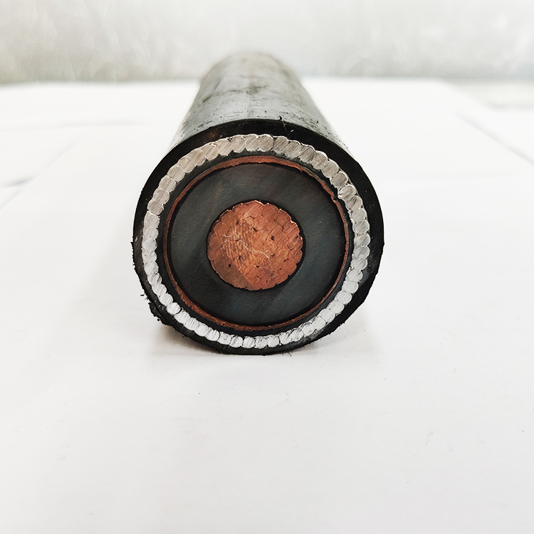 Câble cuivre unipolaire 0,6 / 1 KV, isolé en PVC blindé