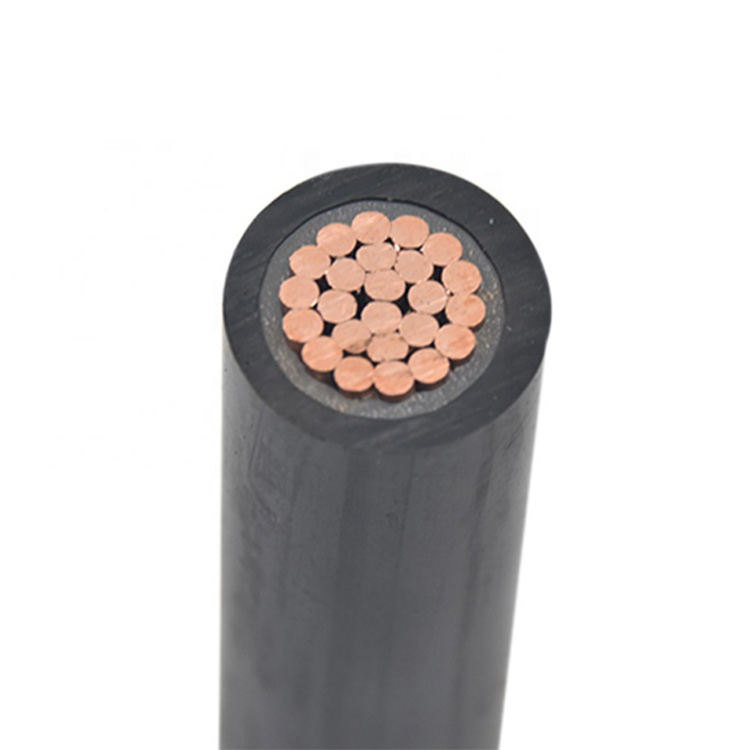 Cble cuivre unipolaire isolé en PVC non blindé,  0.6/1 KV