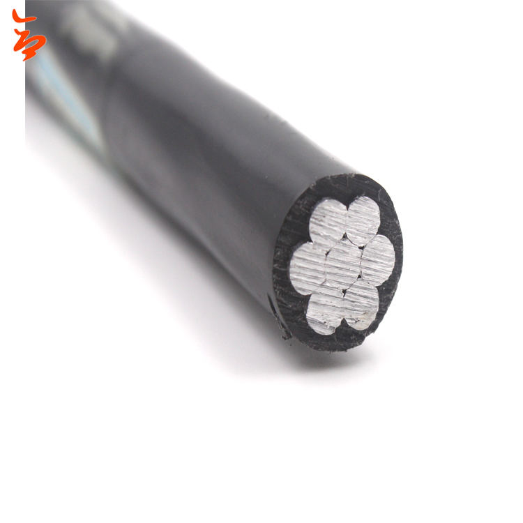 Câble alu unipolaire isolé en PVC non blindé 0,6/1 KV